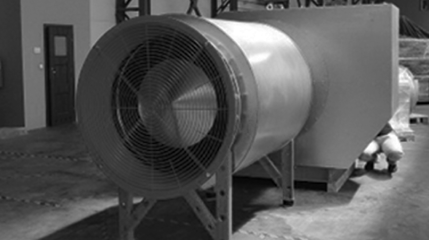Ventilateurs industriels à gros volume d'air