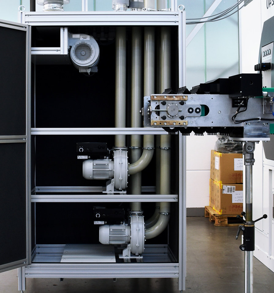 System for central air suply Elektror airsystems