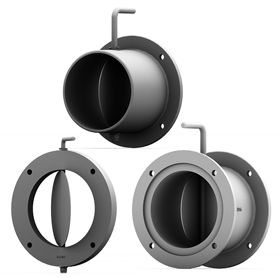 Valves d'étranglement	