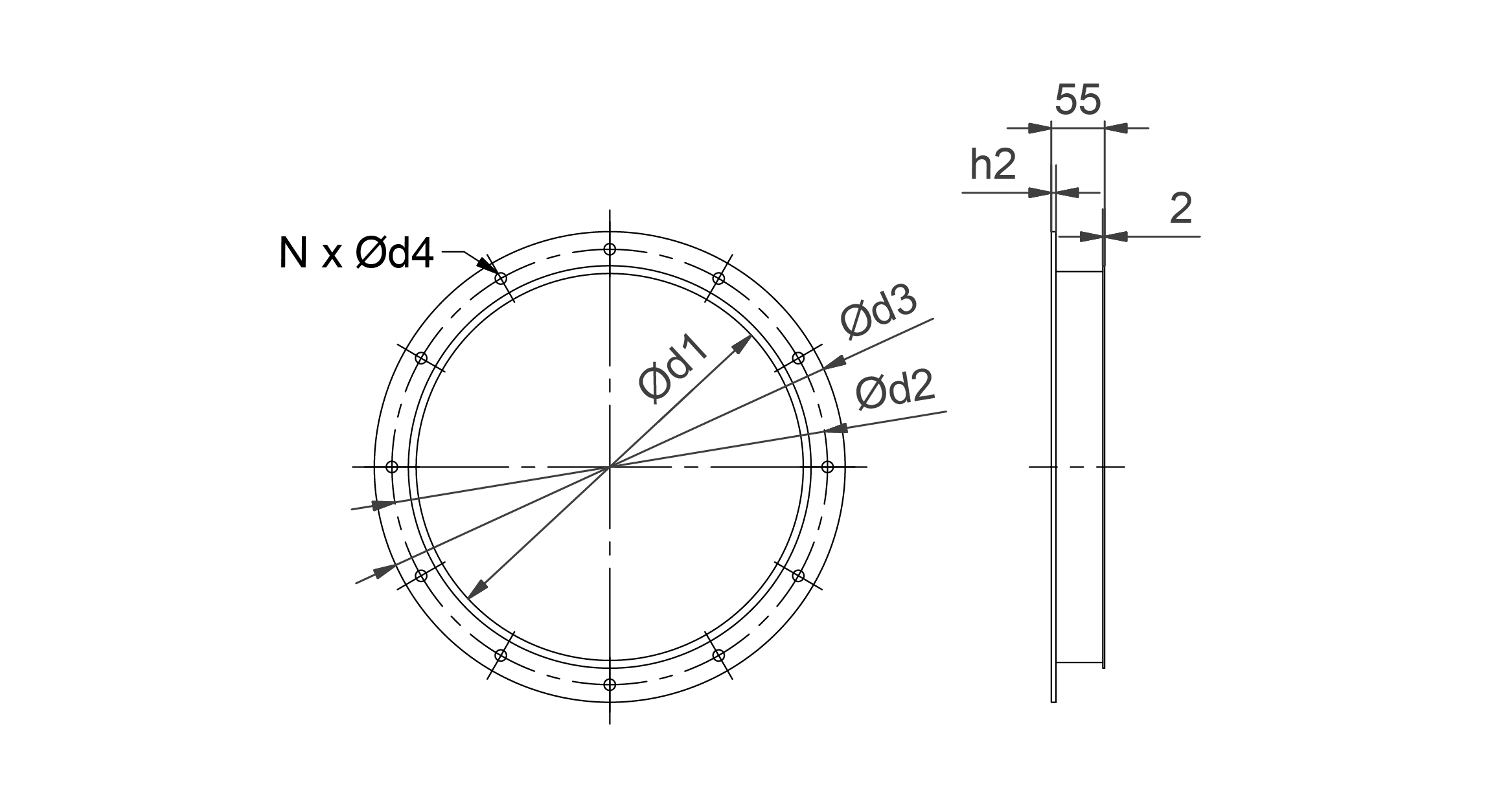 Tubo de succión - Jacob sistema de tuberías