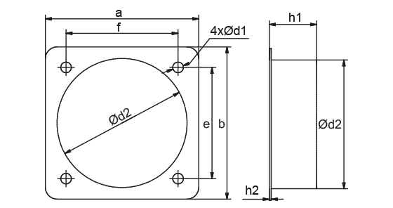 Discharge connector for tube connection