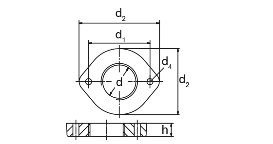 Threaded flanges	