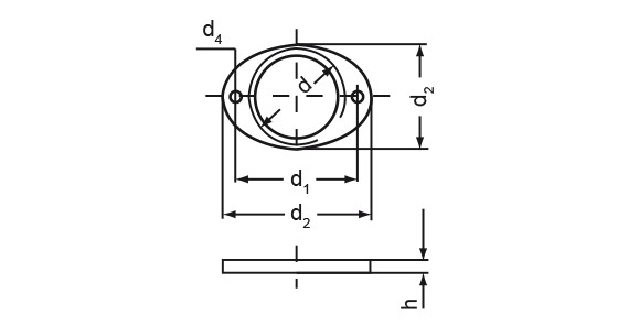 Threaded flanges	