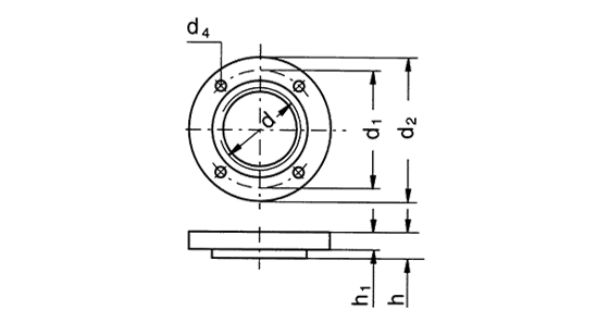 Threaded flanges	