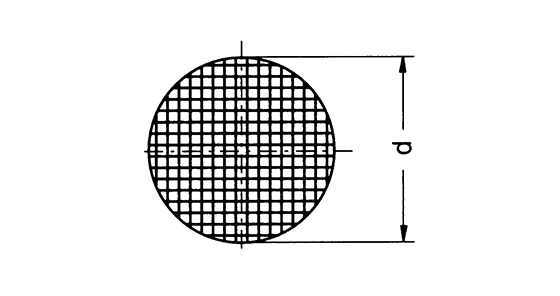 Mash width 0,32	